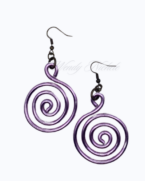 Desiree Earrings (Lilac)