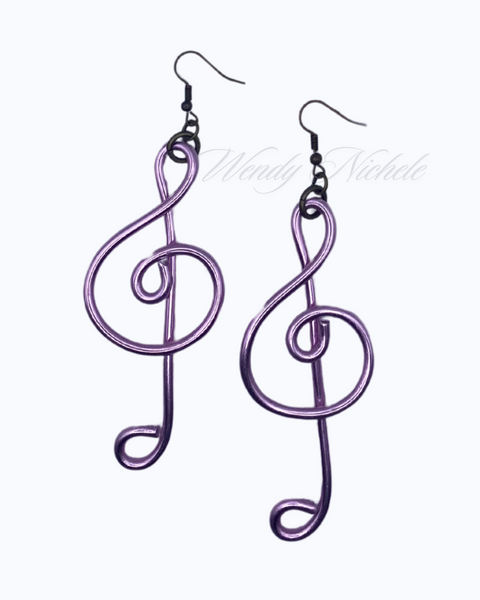 Melody Earrings (Lilac)