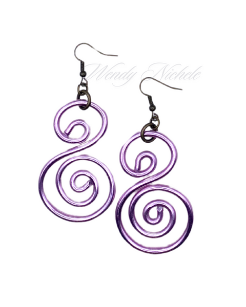 Destiny Earrings (Lilac)
