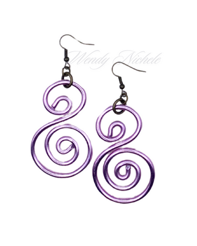 Destiny Earrings (Lilac)