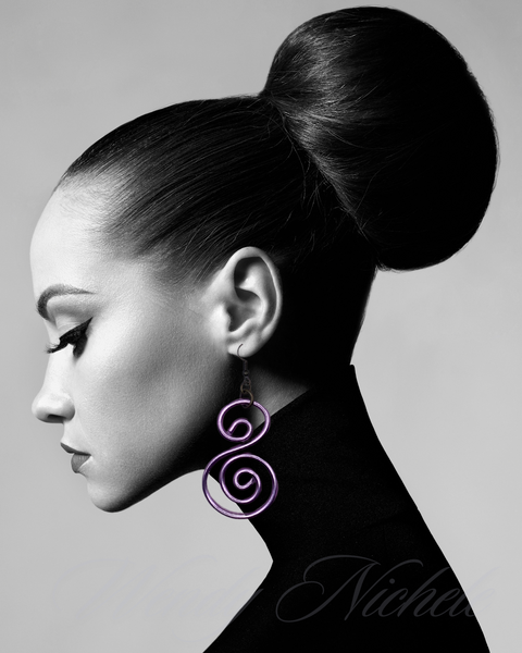 Destiny Earrings (Lilac)