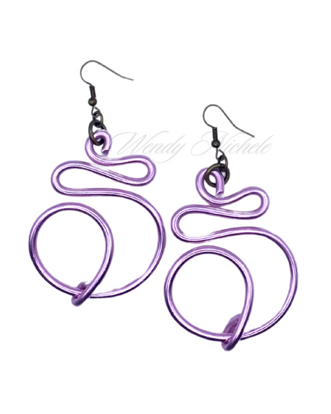 Capri Earrings (Lilac)