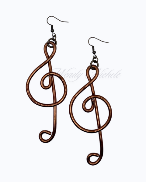 Melody Earrings (Chocolate)