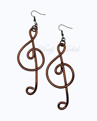 Melody Earrings (Chocolate)
