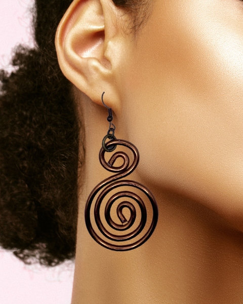Destiny Earrings (Chocolate)