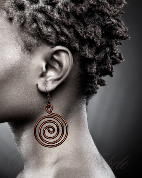 Desiree Earrings (Chocolate)