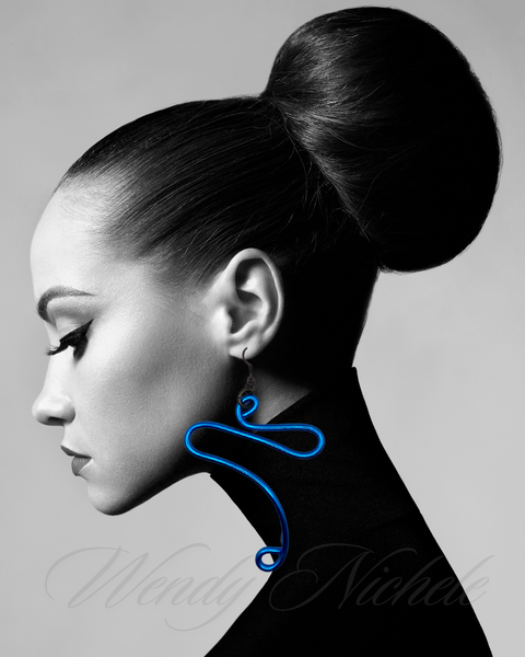 Peace Earrings (Turquoise)