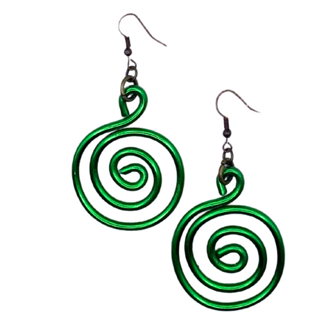 Desiree Earrings (Kelly Green)
