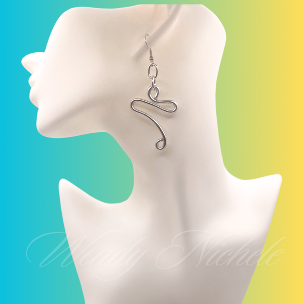 Peace Earrings (Silver)