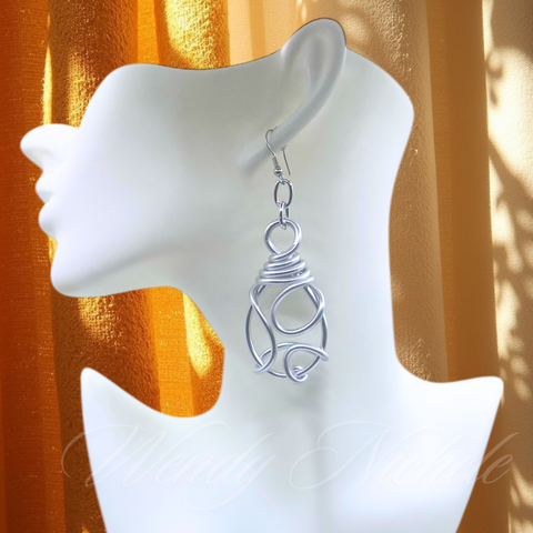 Gloria Earrings (Silver)