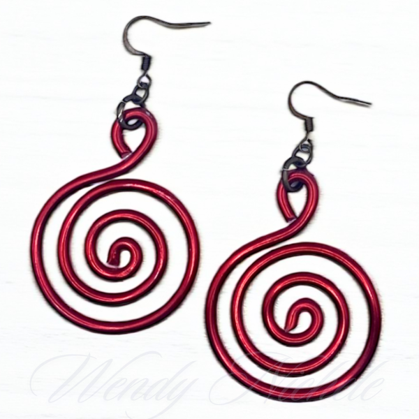 Desiree Earrings (Red)