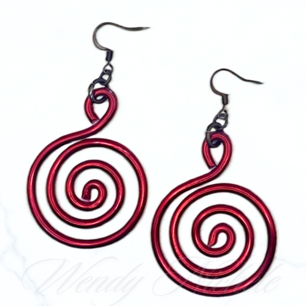 Desiree Earrings (Red)