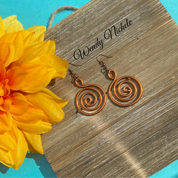 Desiree Earrings (Copper)