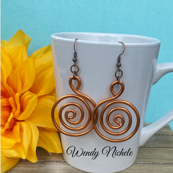 Desiree Earrings (Copper)