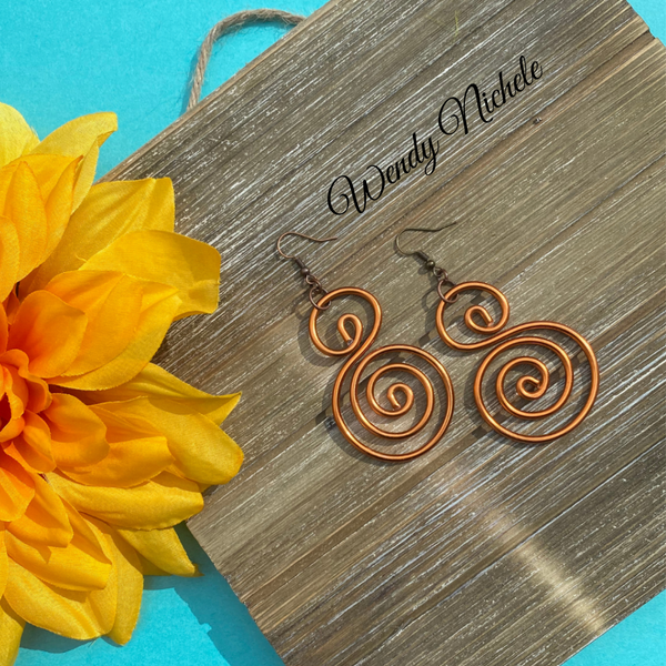 Destiny Earrings (Copper)