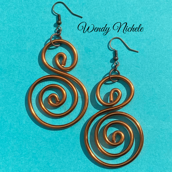 Destiny Earrings (Copper)