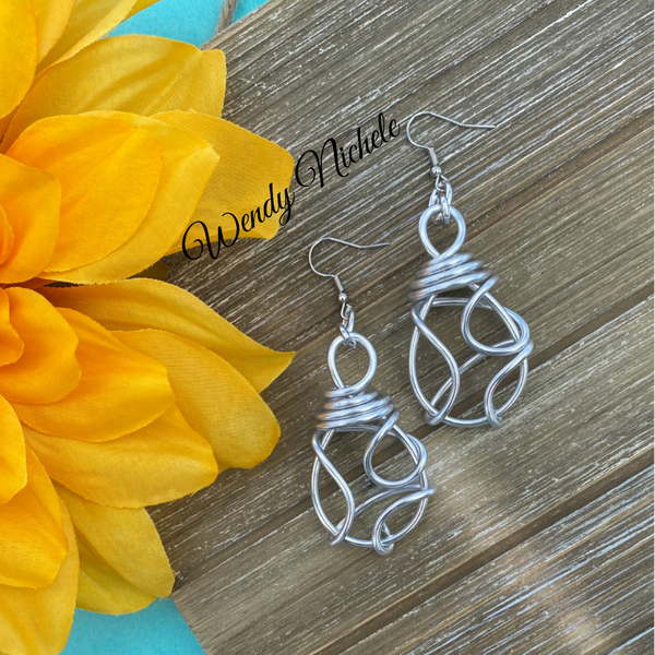 Gloria Earrings (Silver)