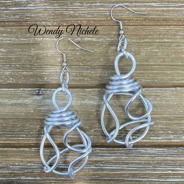 Gloria Earrings (Silver)