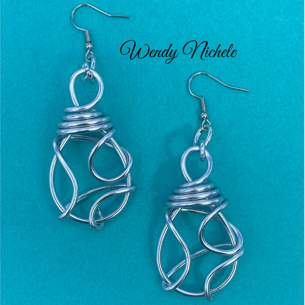 Gloria Earrings (Silver)