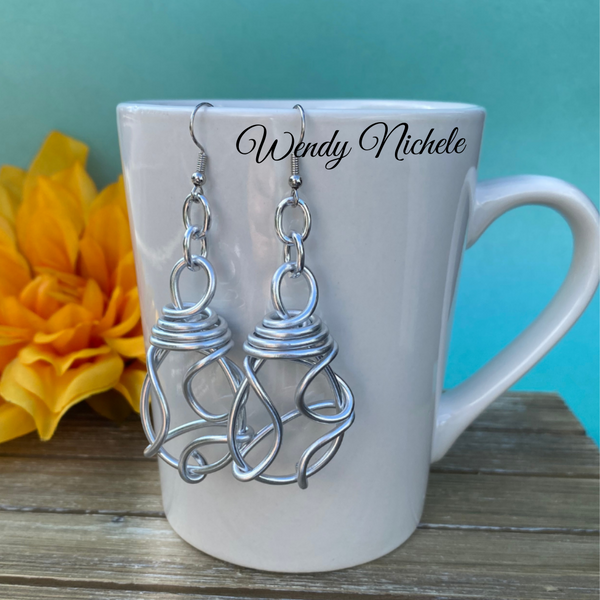 Gloria Earrings (Silver)