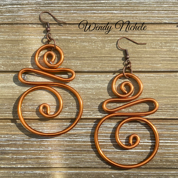 Hermion Earrings (Copper)