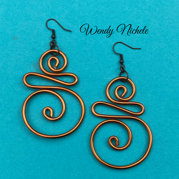 Hermion Earrings (Copper)