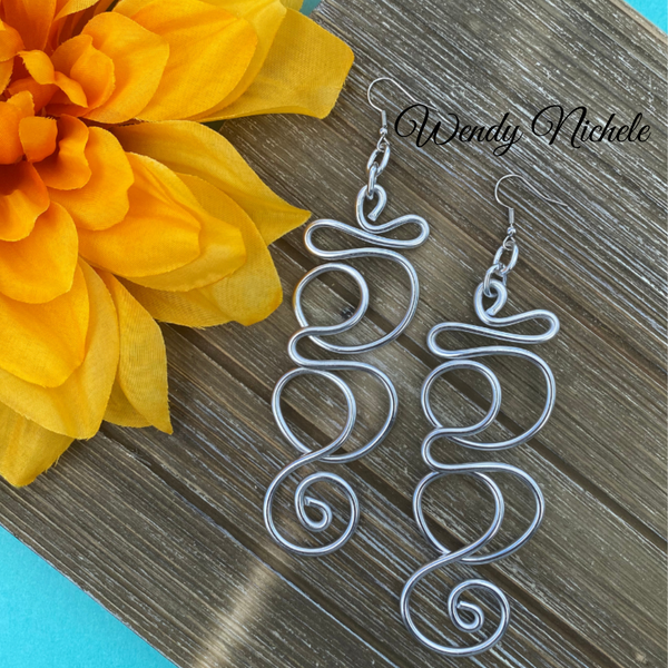 Journey Earrings (Silver)