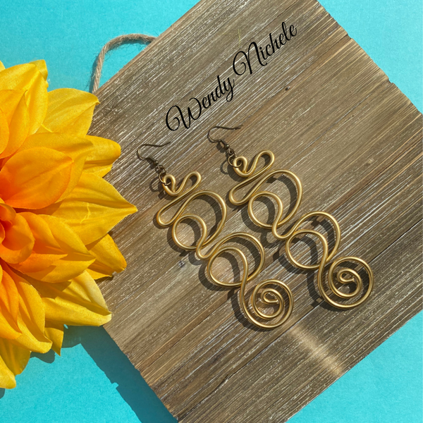 Journey Earrings (Gold)