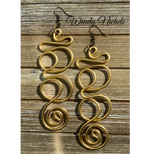 Journey Earrings (Gold)