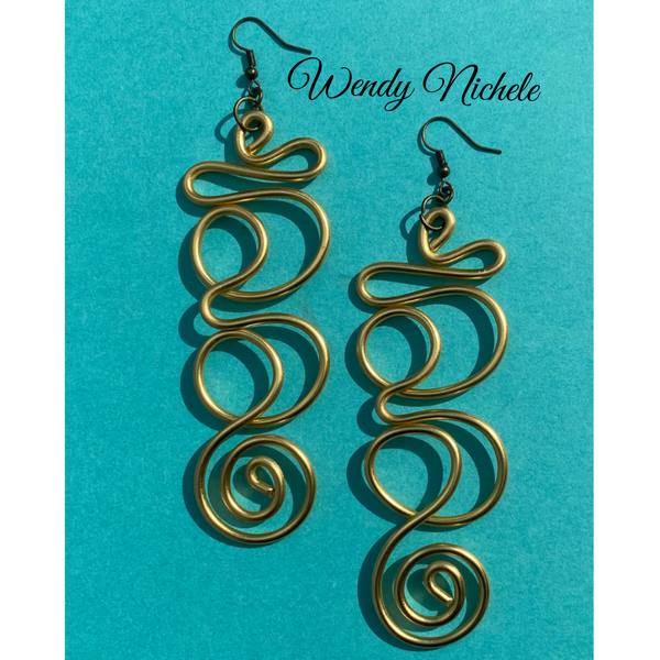 Journey Earrings (Gold)