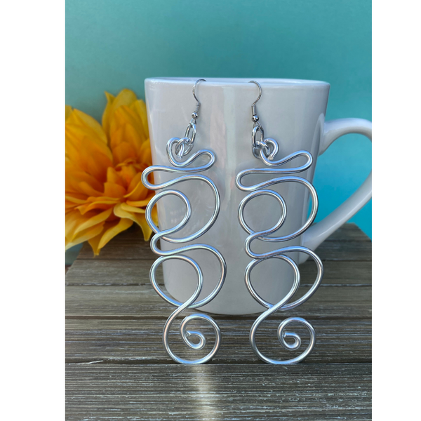 Journey Earrings (Silver)