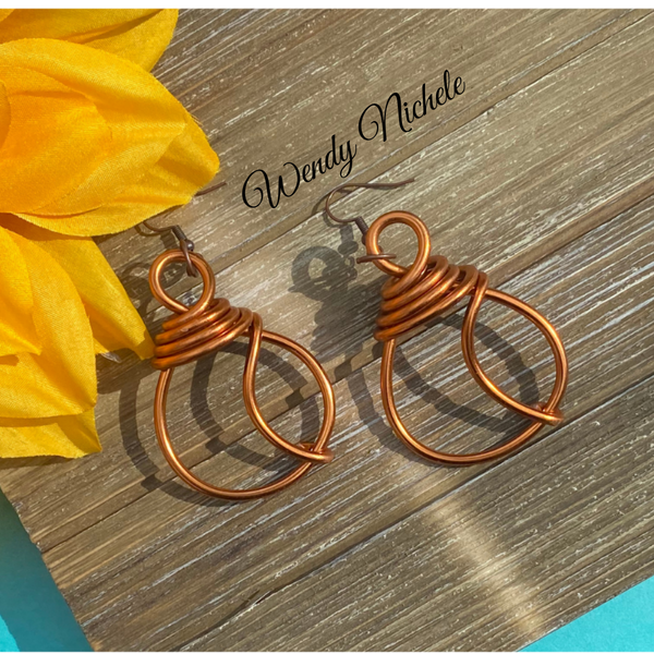 Tori Earrings (Copper)