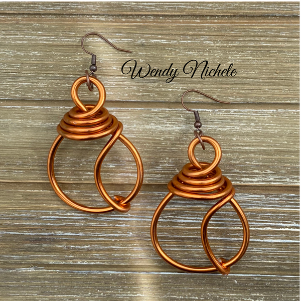 Tori Earrings (Copper)