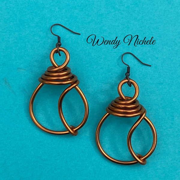 Tori Earrings (Copper)