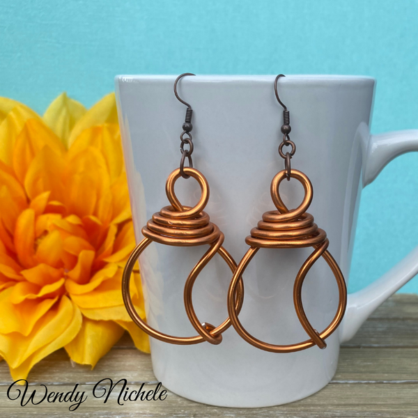 Tori Earrings (Copper)