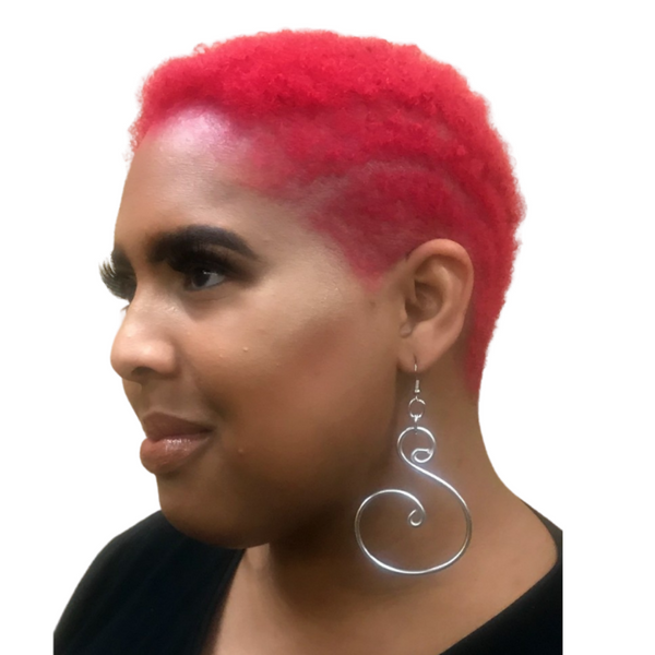 Silvia Earrings (Silver)