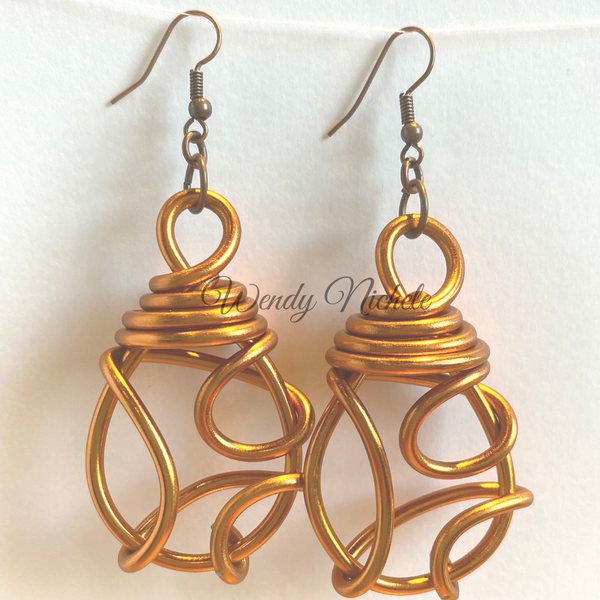 Gloria Earrings (Copper)