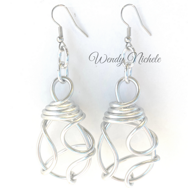 Gloria Earrings (Silver)