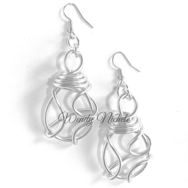 Gloria Earrings (Silver)