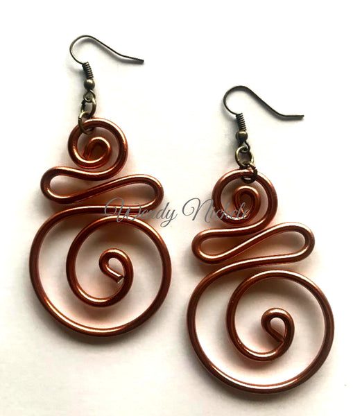 Hermion Earrings (Copper)