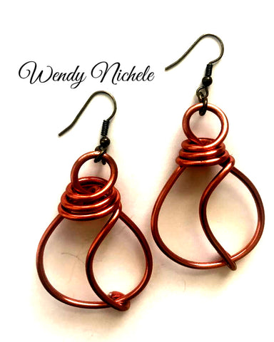 Tori Earrings (Copper)